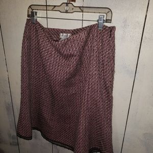 Wool skirt